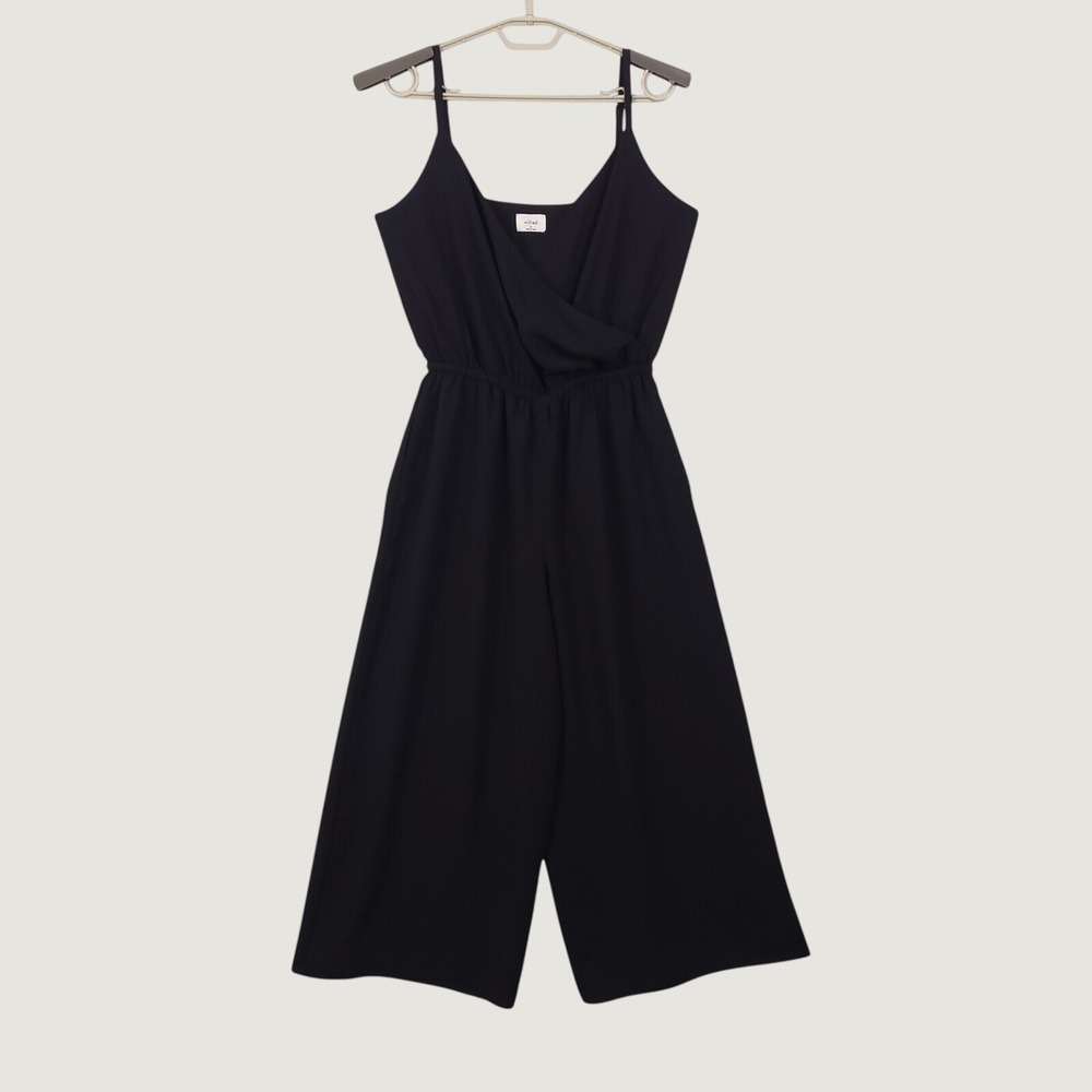 Aritzia Wilfred Melodie Wide Leg Jumpsuit Size M Wrap Office School Casual Chic